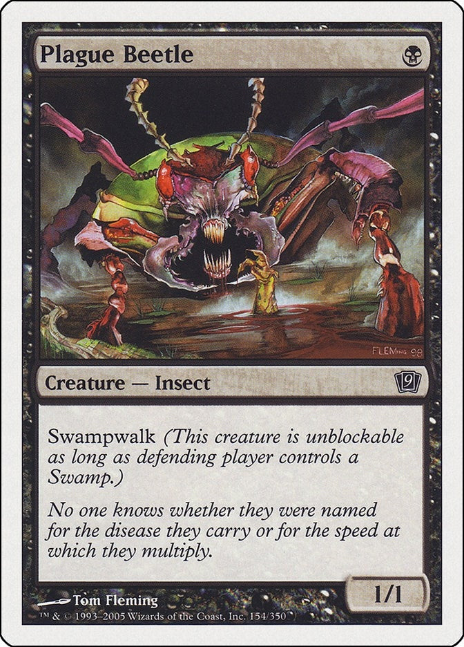 Image for Plague Beetle (154) - Magic: The Gathering