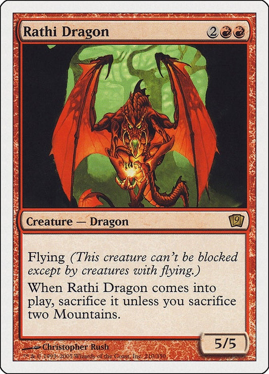 Image for Rathi Dragon - Magic: The Gathering