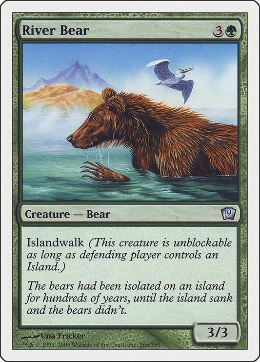 Image for River Bear (266) - Magic: The Gathering