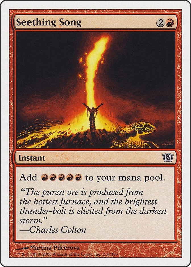 Image for Seething Song (216) - Magic: The Gathering