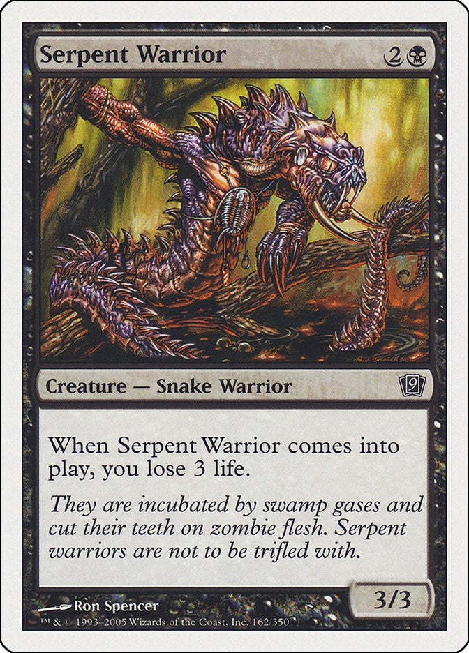 Image for Serpent Warrior - Magic: The Gathering