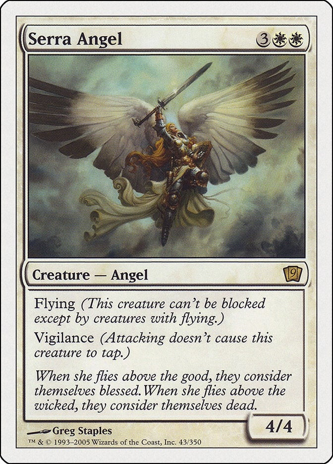 Image for Serra Angel - Magic: The Gathering