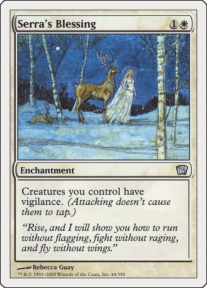 Image for Serra's Blessing - Magic: The Gathering