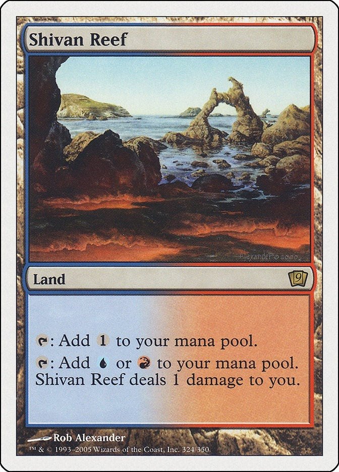 Image for Shivan Reef (324) - Magic: The Gathering