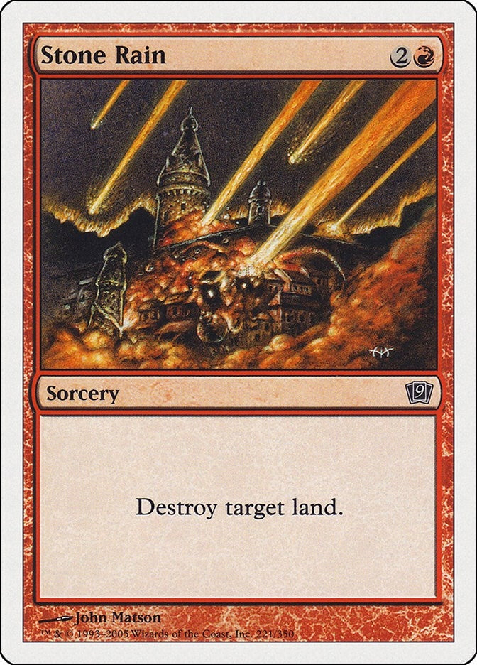 Image for Stone Rain (221) - Magic: The Gathering