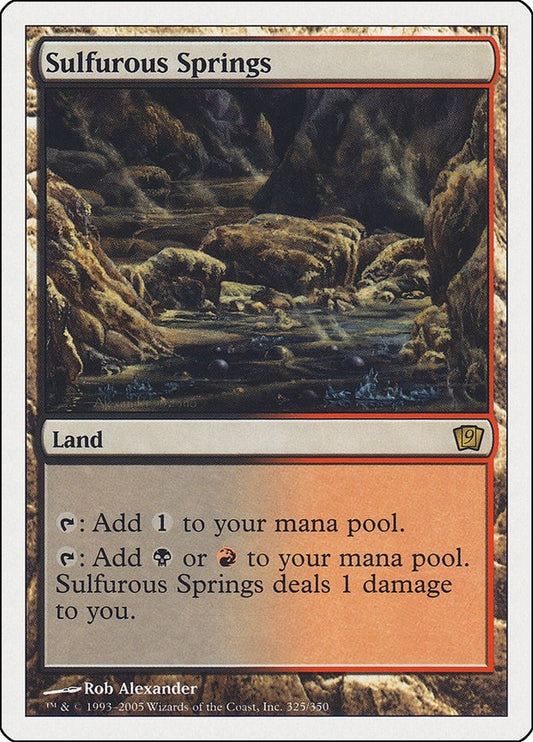 Image for Sulfurous Springs (325) - Magic: The Gathering