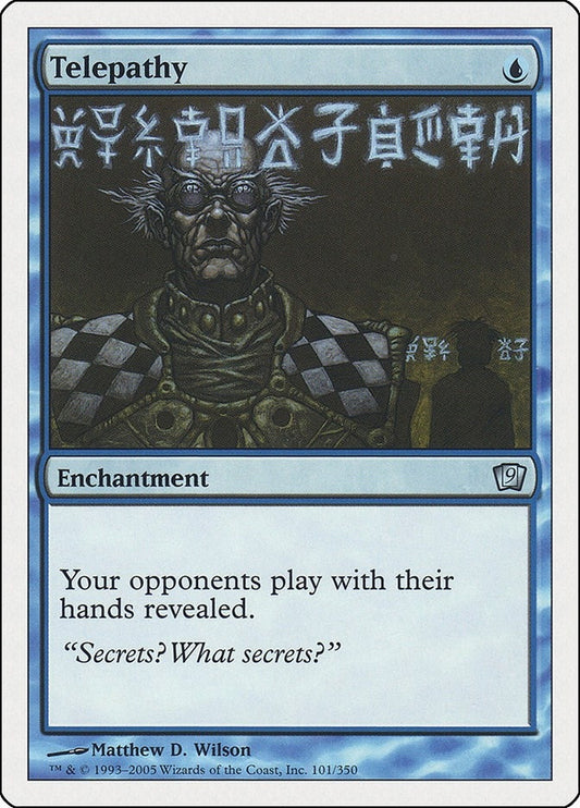 Image for Telepathy (101) - Magic: The Gathering