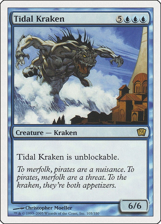 Image for Tidal Kraken (105) - Magic: The Gathering