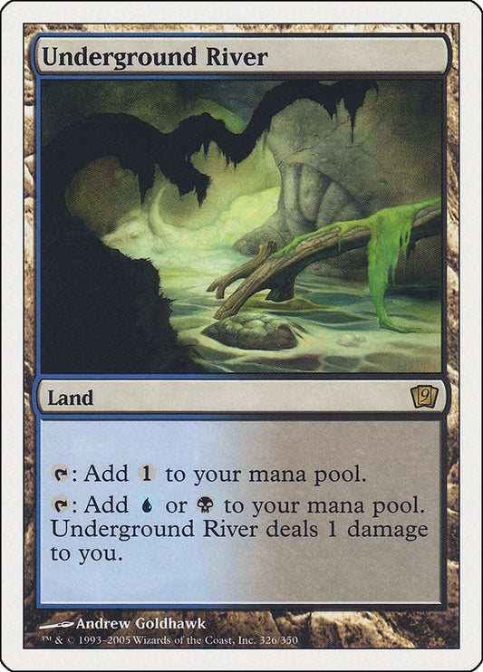 Image for Underground River (326) - Magic: The Gathering