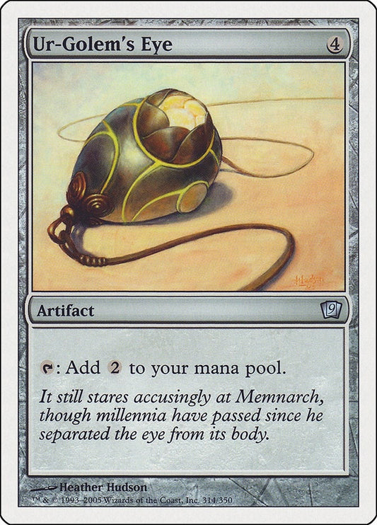 Image for Ur-Golem's Eye (314) - Magic: The Gathering