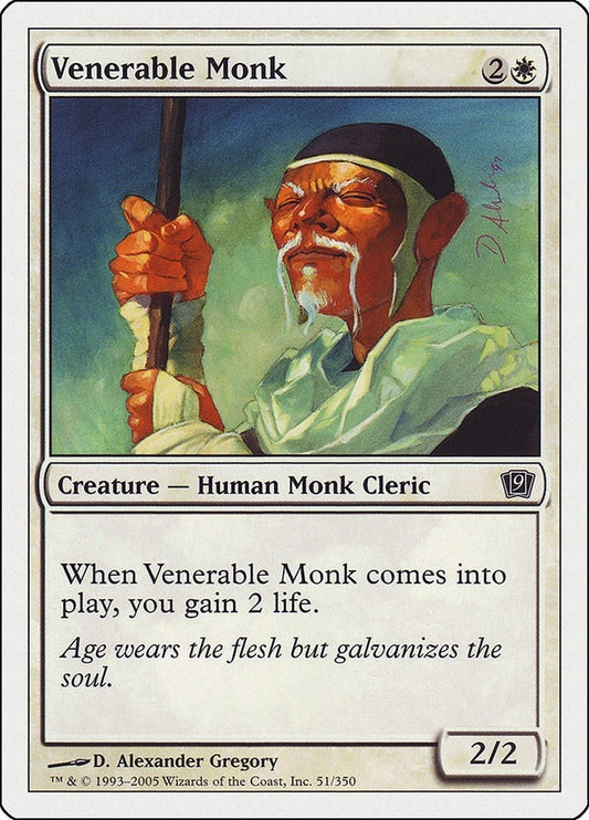 Image for Venerable Monk (51) - Magic: The Gathering