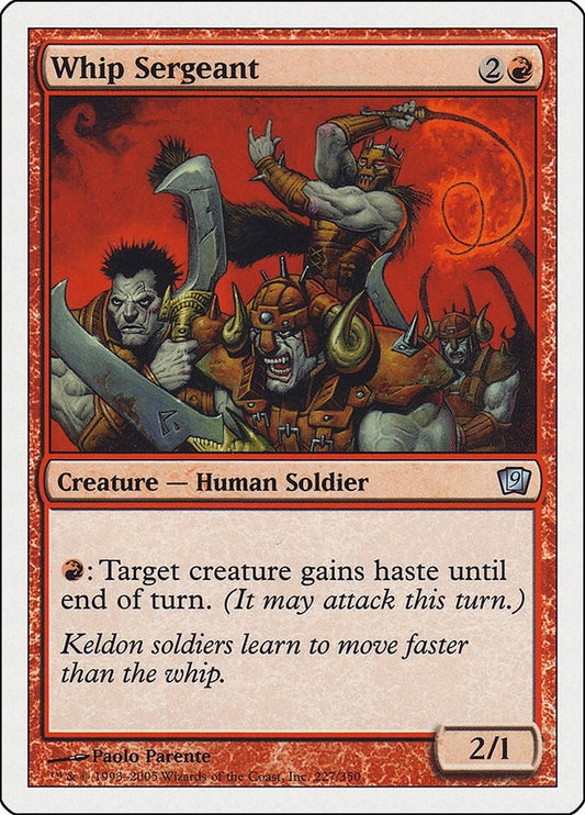 Image for Whip Sergeant (227) - Magic: The Gathering