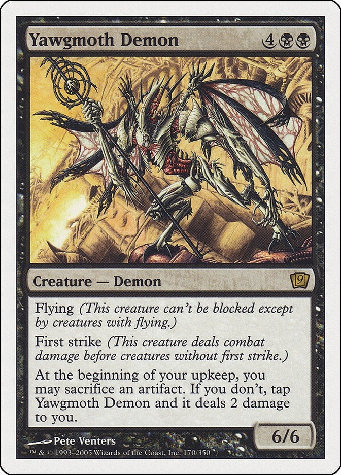 Image for Yawgmoth Demon (170) - Magic: The Gathering