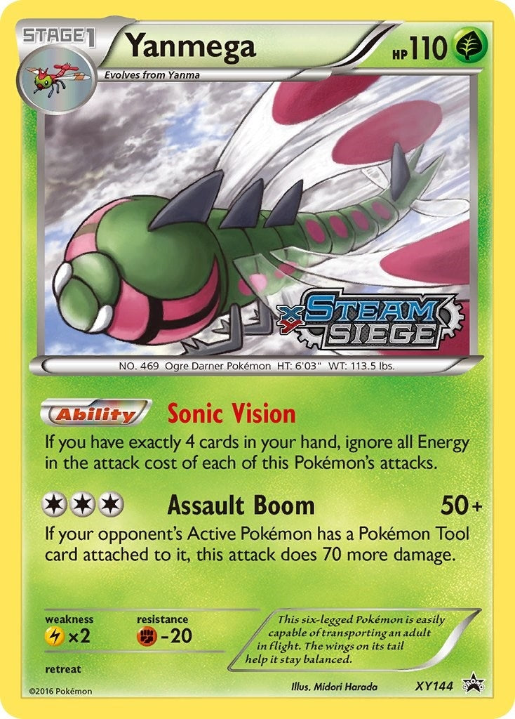 Image for Yanmega (XY Steam Siege Prerelease) (XY144) - Pokemon