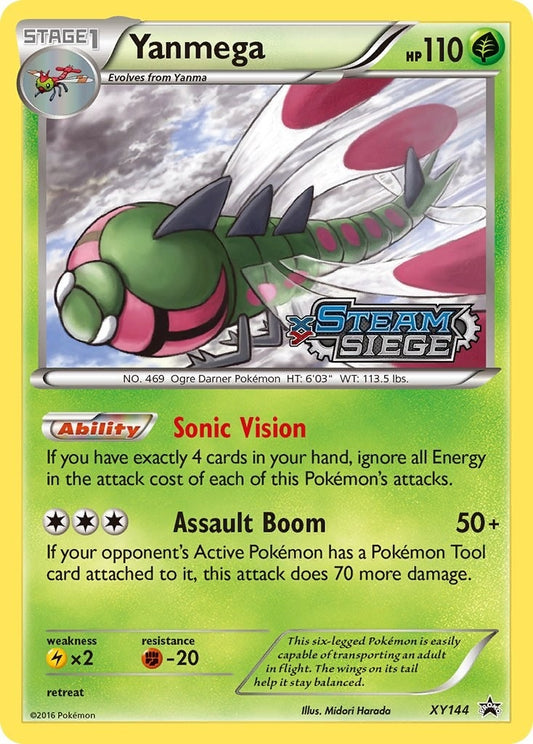 Image for Yanmega (XY Steam Siege Prerelease) (XY144) - Pokemon
