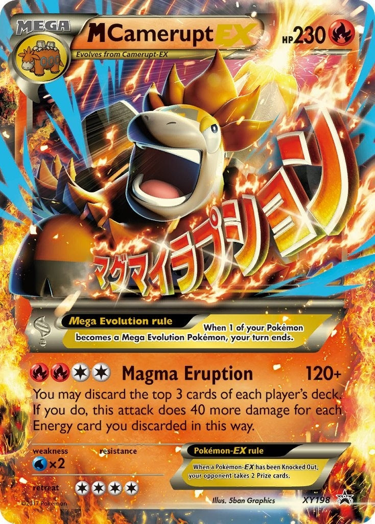 Image for M Camerupt EX - XY198 (XY198) - Pokemon