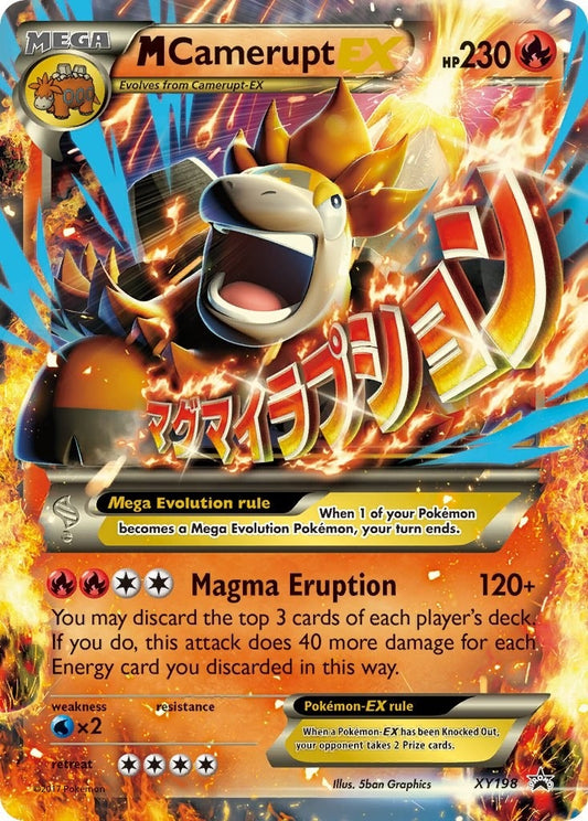 Image for M Camerupt EX - XY198 (XY198) - Pokemon