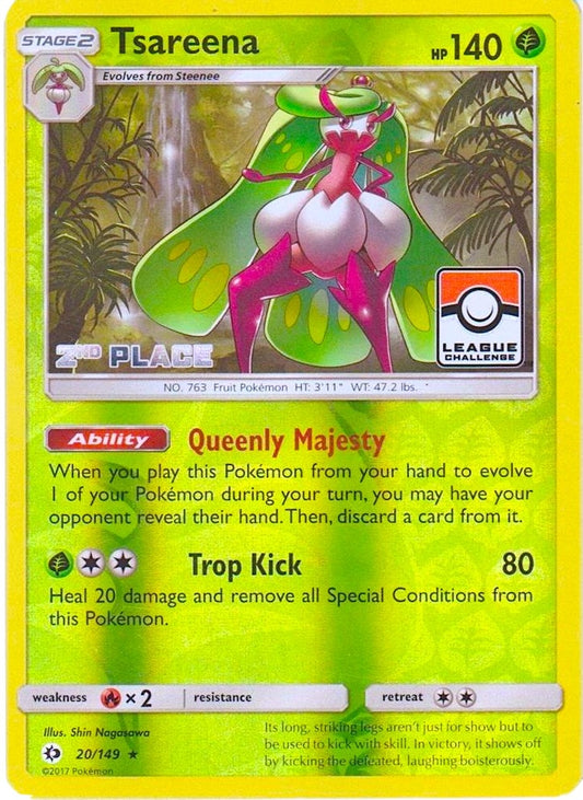 Image for Tsareena - 20/149 (League Challenge) [2nd Place] (020/149) - Pokemon
