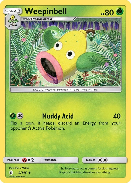 Image for Weepinbell (2/145) - Pokemon