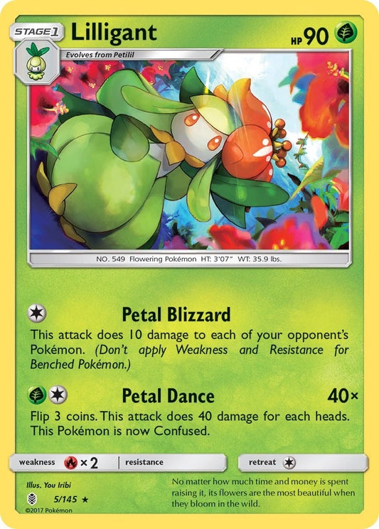 Image for Lilligant (5/145) - Pokemon