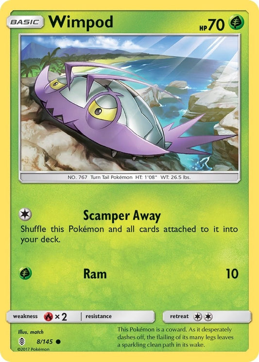 Image for Wimpod (8/145) - Pokemon