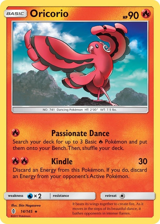 Image for Oricorio (14) (14/145) - Pokemon