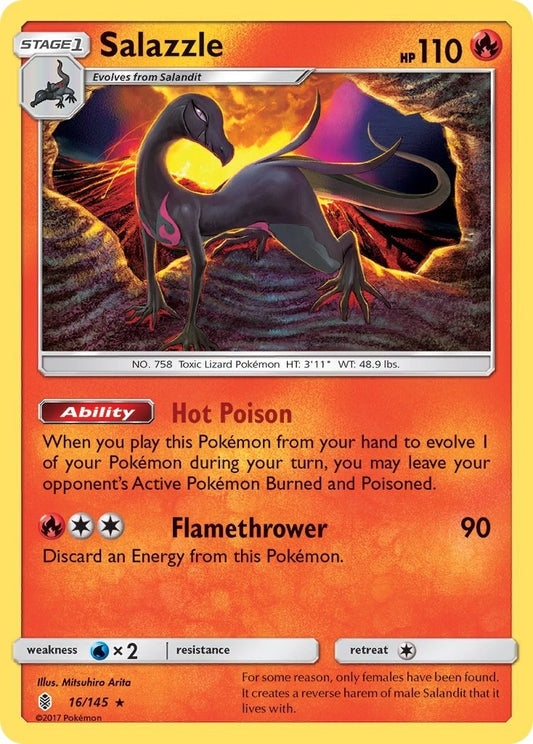 Image for Salazzle (16/145) - Pokemon