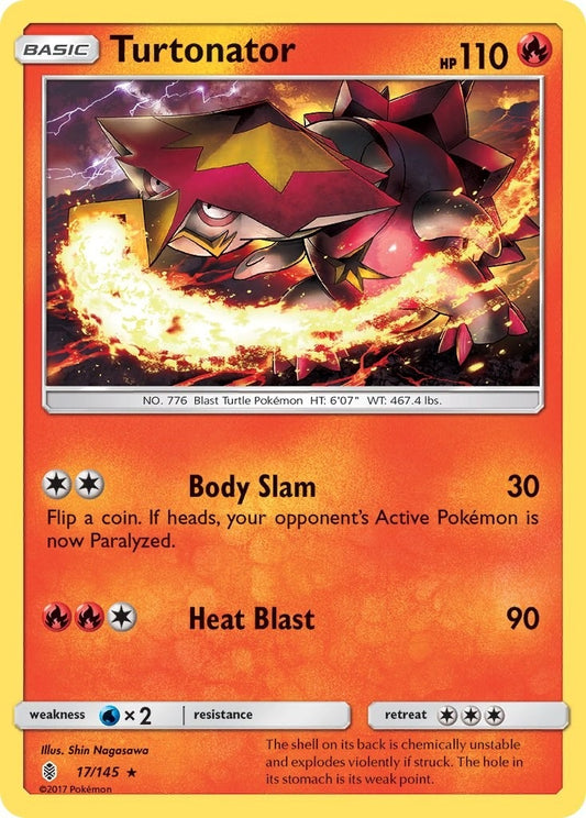 Image for Turtonator (17/145) - Pokemon