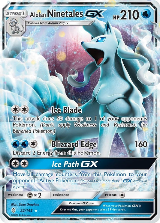 Alolan Ninetales GX (22/145)