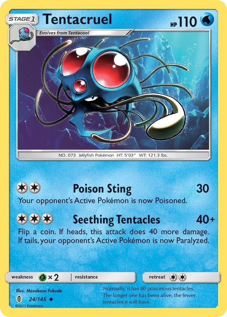Image for Tentacruel (24/145) - Pokemon