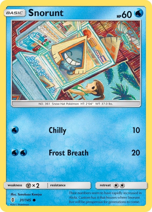 Image for Snorunt (31/145) - Pokemon