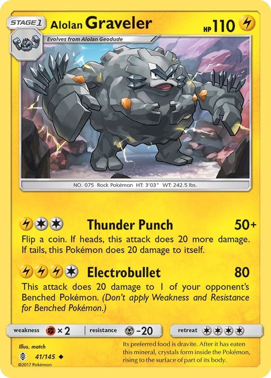 Alolan Graveler (41/145)