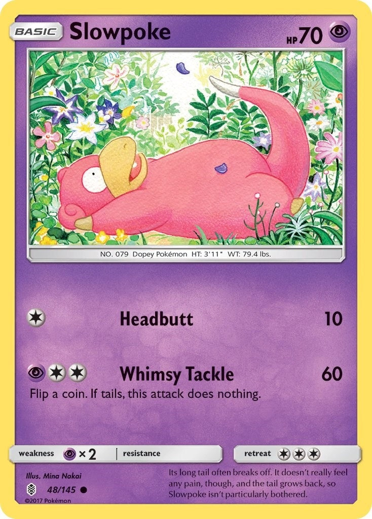 Image for Slowpoke (48/145) - Pokemon