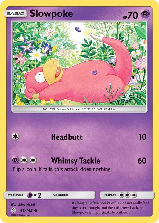 Image for Slowpoke (48/145) - Pokemon