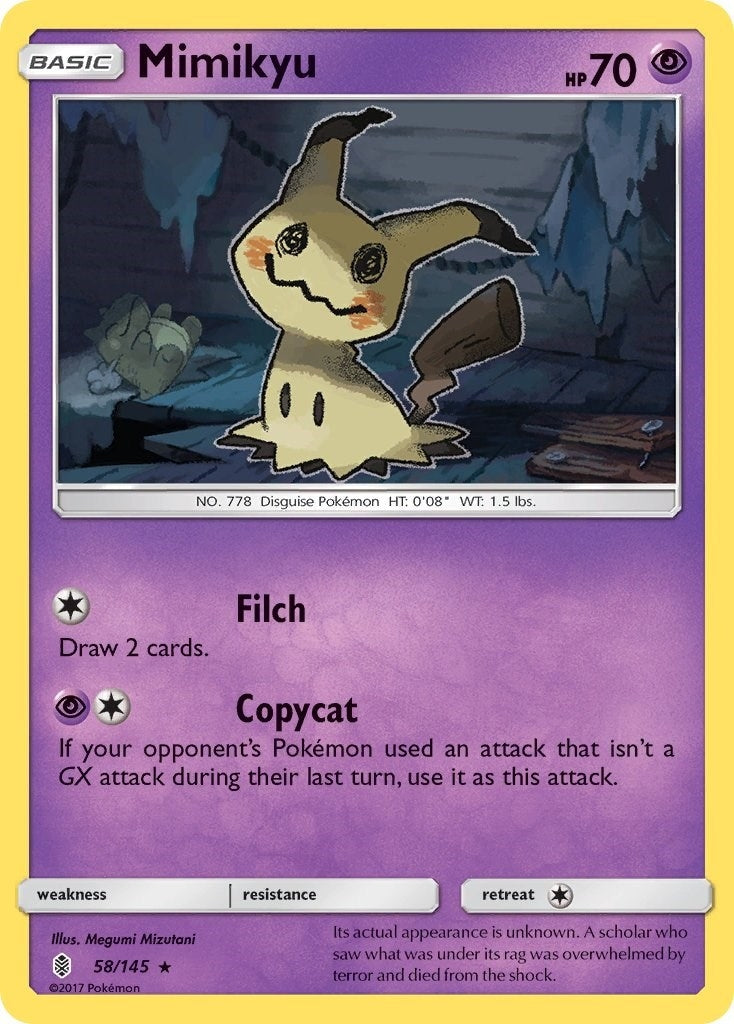 Image for Mimikyu (58/145) - Pokemon