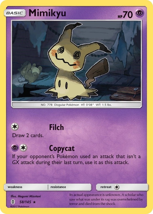 Image for Mimikyu (58/145) - Pokemon