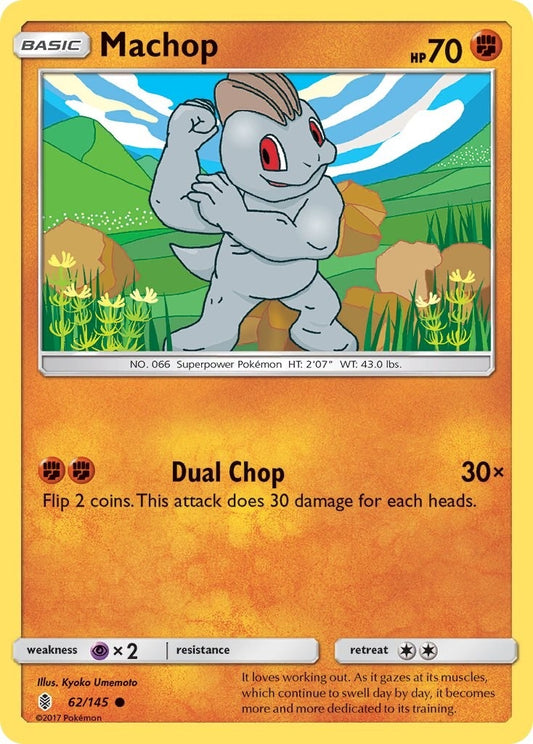 Image for Machop (62) (62/145) - Pokemon
