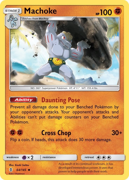 Image for Machoke (64/145) - Pokemon
