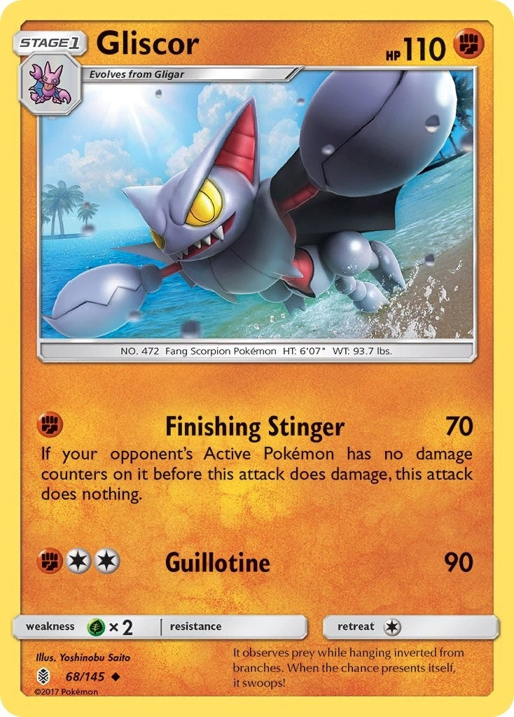Image for Gliscor (68/145) - Pokemon