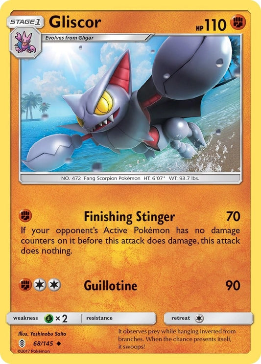Image for Gliscor (68/145) - Pokemon