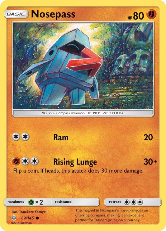 Image for Nosepass (69/145) - Pokemon