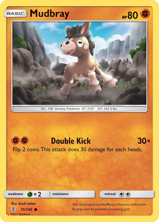 Image for Mudbray (75/145) - Pokemon