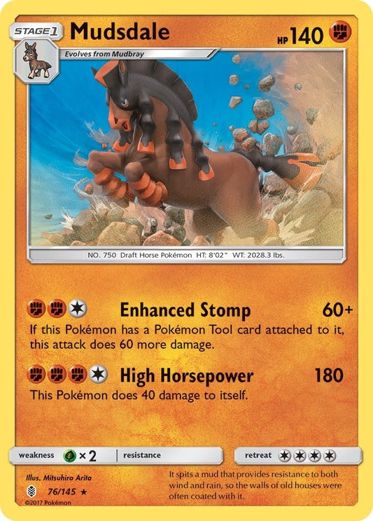 Image for Mudsdale (76/145) - Pokemon