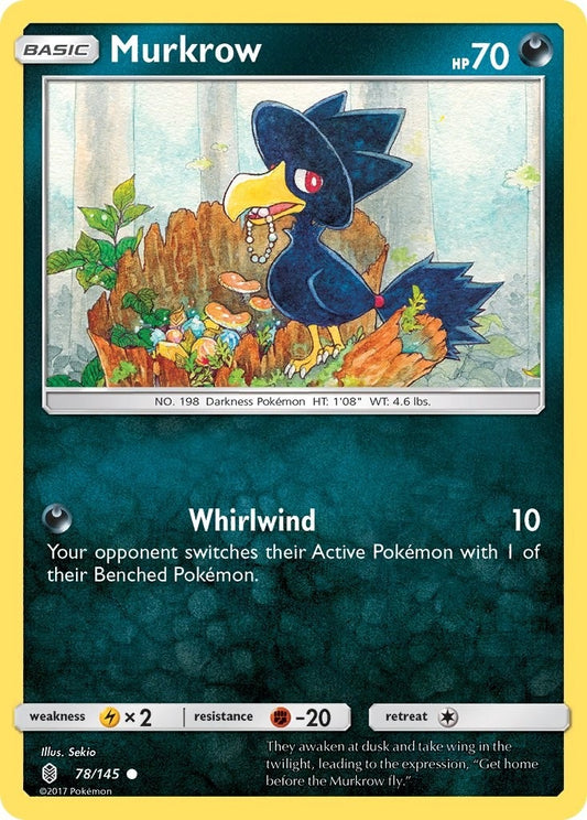 Image for Murkrow (78/145) - Pokemon