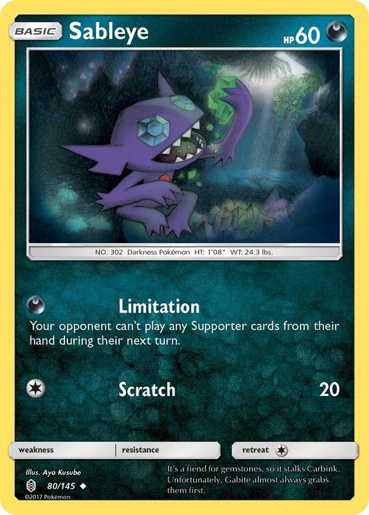 Image for Sableye (80/145) - Pokemon