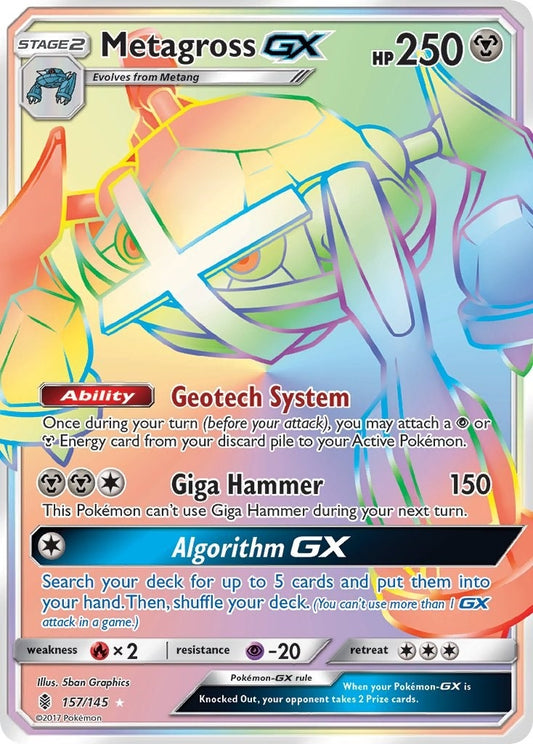 Image for Metagross GX (Secret) (157/145) - Pokemon