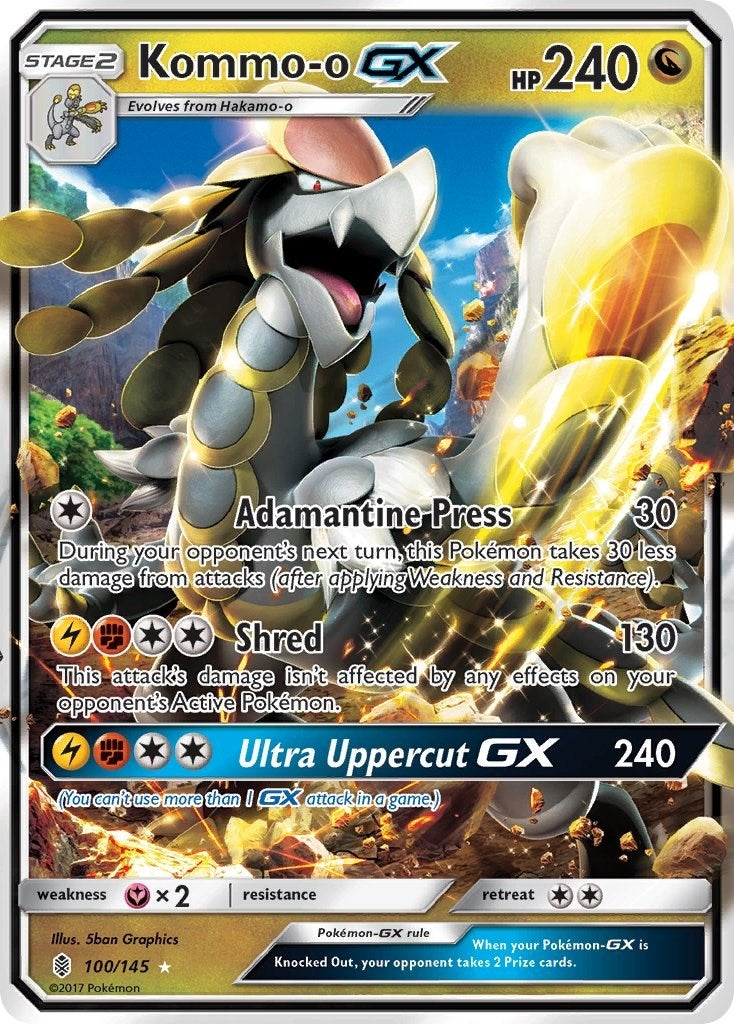 Image for Kommo-o GX (100/145) - Pokemon