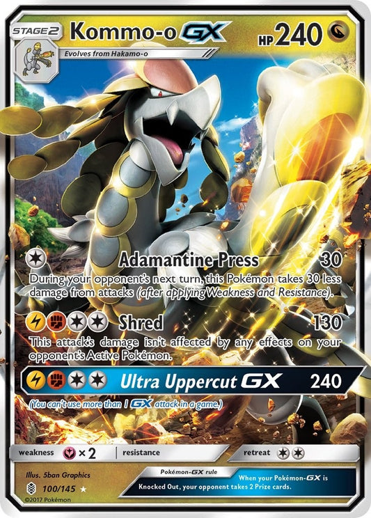 Image for Kommo-o GX (100/145) - Pokemon