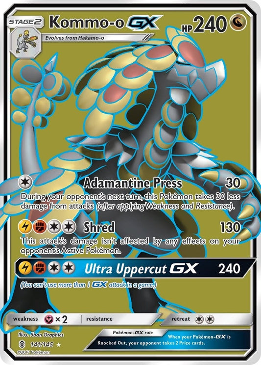 Image for Kommo-o GX (Full Art) (141/145) - Pokemon