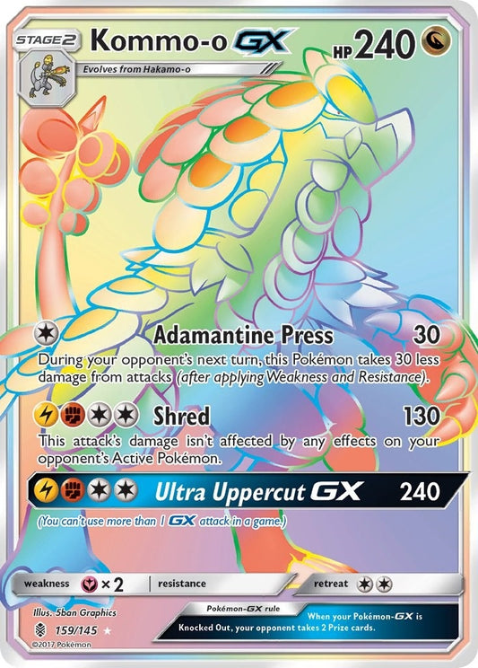 Image for Kommo-o GX (Secret) (159/145) - Pokemon